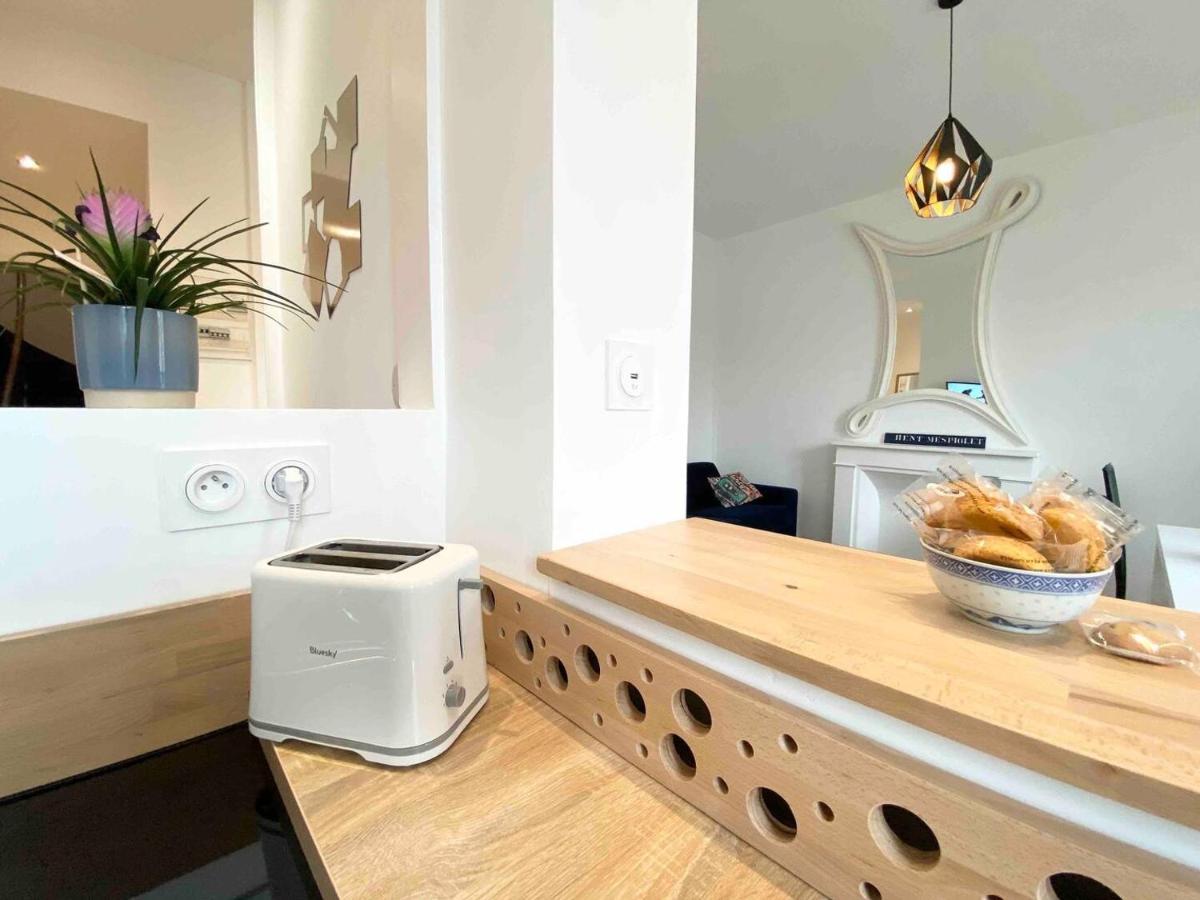 Le Deco - Confort - Wifi - Luminosite - Entre Gare Et Centre Quimper Kültér fotó